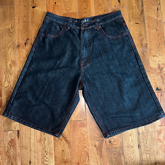 CYBER Y2K STYLE JORTS - Picture 1 of 4